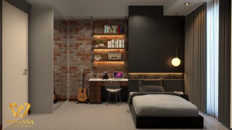 Apart Casa Grande Tower Montreal Kamar Anak (1)